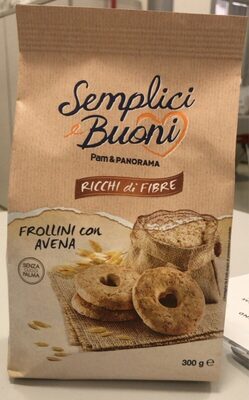 Frollini con avena ricchi di fibre