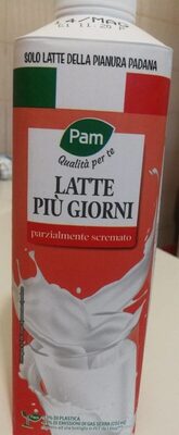 Latte più giorni front packaging
