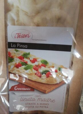 La pinsa front packaging