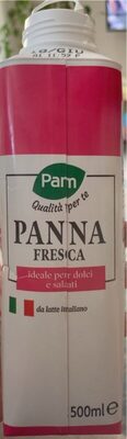 Panna fresca front packaging