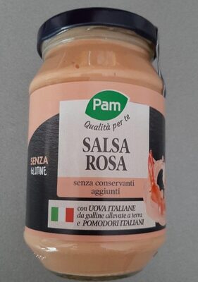 Salsa rosa front packaging