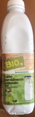 Latte parzialmente scremato front packaging