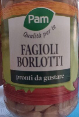 Fagioli borlotti front packaging