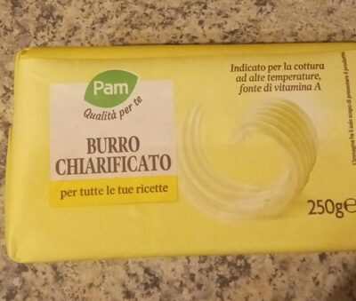 Burro chiarificato front packaging