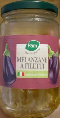 Melanzane a filetti in olio di semi di girasole