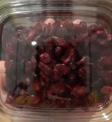 Mirtilli Rossi Zuccherati Disidratati front packaging