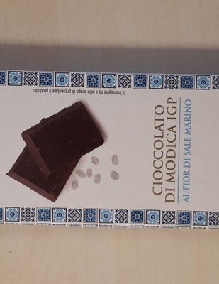 Cioccolato di modica igp