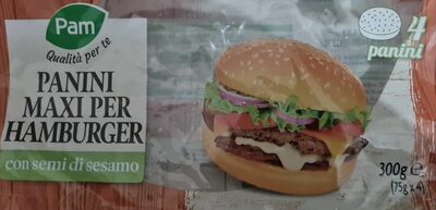 Panini maxi per hamburger