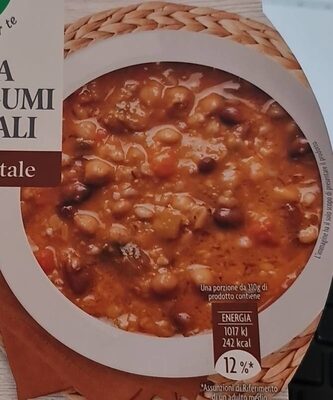 Zuppa Con Legumi e cereali