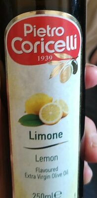 Lemon flavoured extra virgin olive oil