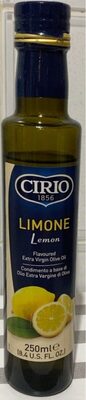 Condimento a base di olio Evo Limone front packaging