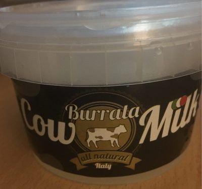 Burrata front packaging