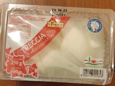 Treccia di mozzarella