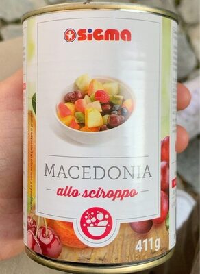 MACEDONIA ALLO SCIROPPO