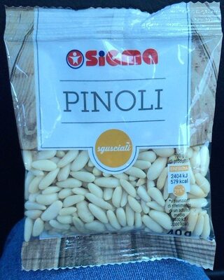 Pinoli front packaging