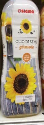 Olio di semi front packaging