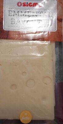 Formaggio emmental bavarese a fette