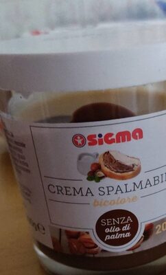 Crema spalmabile bicolore