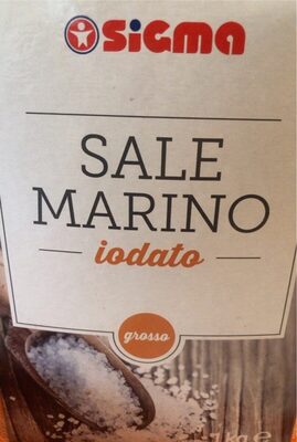 Sale marino  iodato front packaging