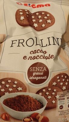 Frollini cacao e nocciole