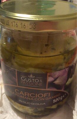 Carciofi alla romana con gambi