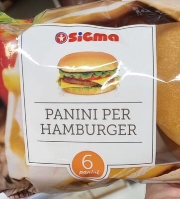 Panini per hamburger