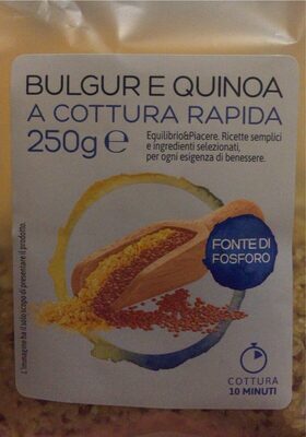 Bulgur e quinoa