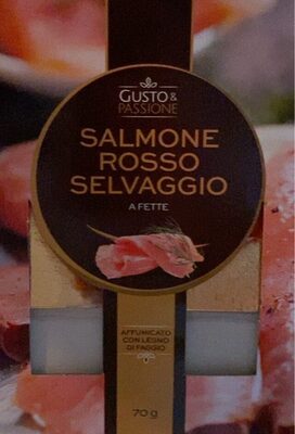 Salmone rosso selvaggio