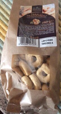 Taralli con semi di finocchio