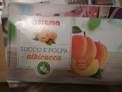 Succo e polpa albicocca