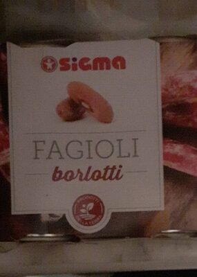 Fagioli borlotti 'Sigma supermercato ' front packaging