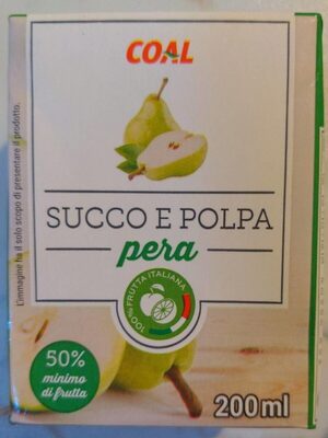 Succo e polpa - pera