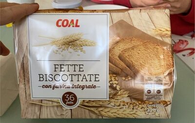 Fette biscottate con farina integrale