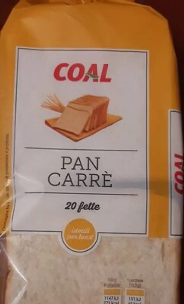 Pan carrè front packaging