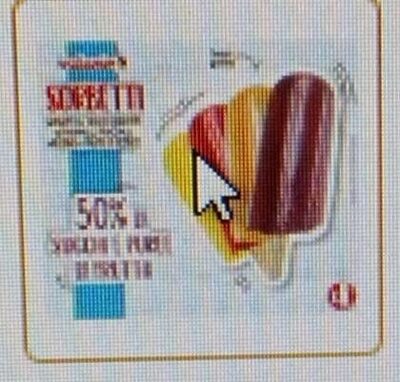 Sorbetti su stesso assortiti