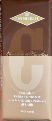 Cioccolato fondente con mandorle