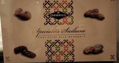 Specialità Siciliane pasticcini alle mandorle