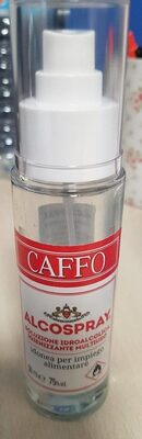 Alcospray- soluzione idroalcolica front packaging