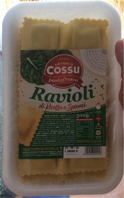 Ravioli di ricotta e spinaci