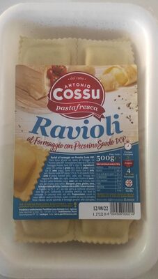 Ravioli al formaggio con pecorino sardo dop