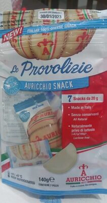 Le provolizzie front packaging