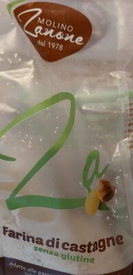 Farina di castagne front packaging