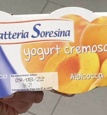 Yogurt front packaging