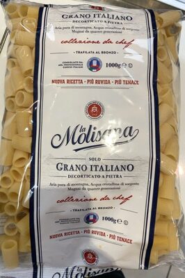 Pasta rigatoni front packaging