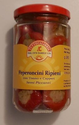 Peperoncini Ripieni front packaging
