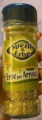 Erbe per arrosti front packaging