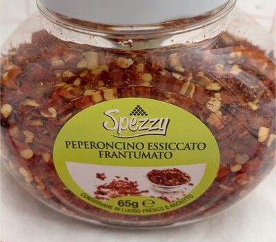 Peperoncino essiccato frantumato
