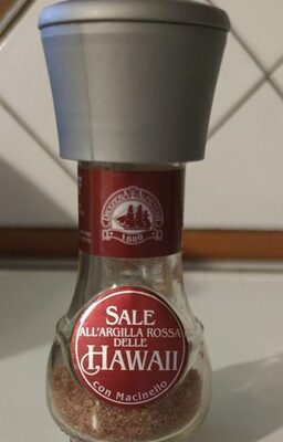 Sale all'argilla rossa delle Hawaii