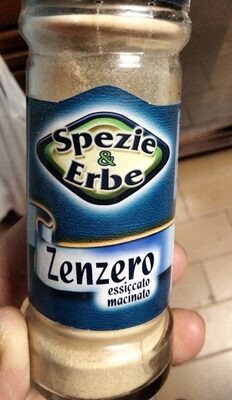 Zenzero essiccato macinato front packaging