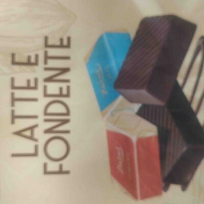 Latte e fondente cioccolatini